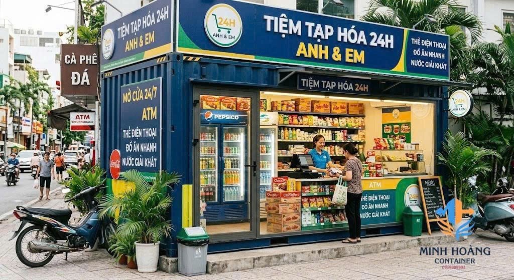 Container Tạp Hóa 20 Feet