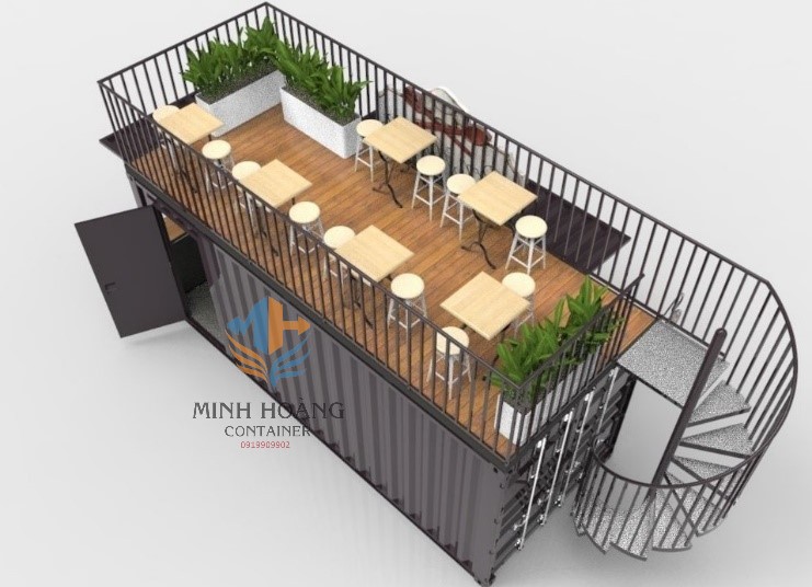 Container cafe 20Feet  - C202