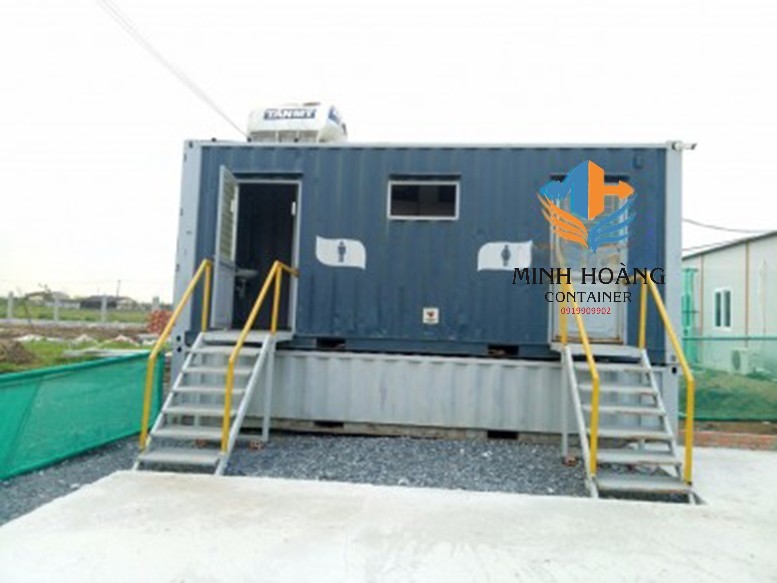 Container văn phòng 20 feet làm toilet - V209