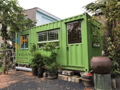 Container văn phòng 20 feet mô hình không gian xanh - V213